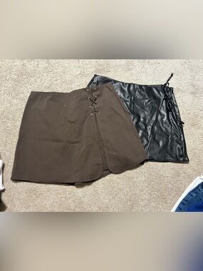 Y2K Lace Up Skorts!
